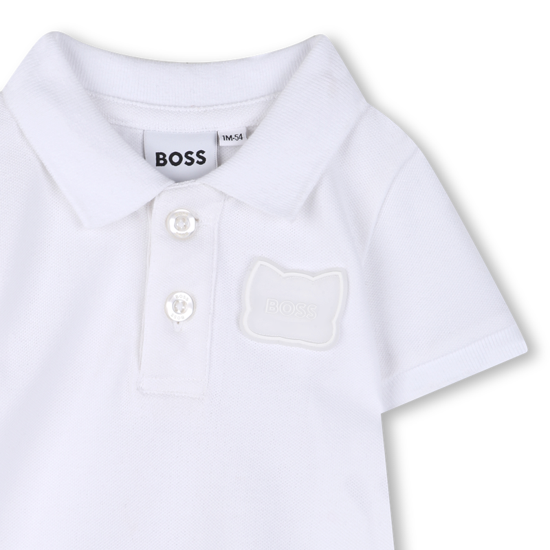 POLO DE MANGA CORTA BOSS 
                        NI&Ntilde;O