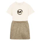 Vestido de manga corta MICHAEL KORS 
                    NI&Ntilde;A