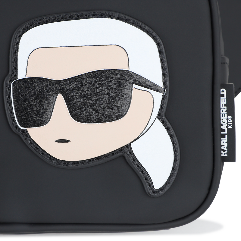 Ri&ntilde;onera de tejido recubierto de goma KARL LAGERFELD KIDS 
                        NI&Ntilde;O