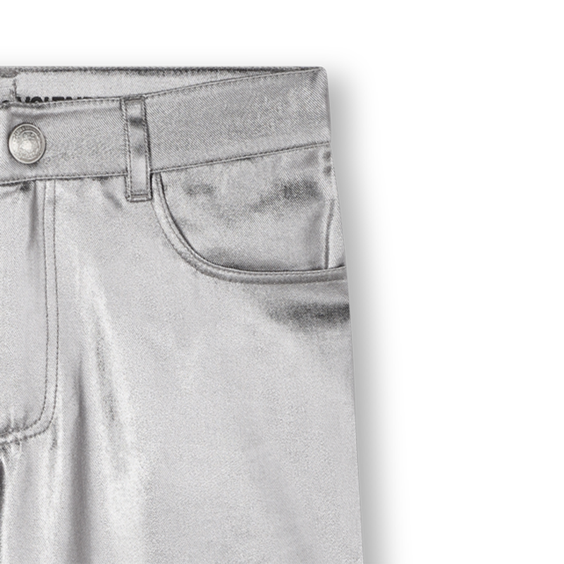 Pantal&oacute;n de pernera ancha plateado ZADIG & VOLTAIRE 
                        NI&Ntilde;A