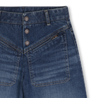 Short de mezclilla de algod&oacute;n CHLOE 
                    NI&Ntilde;A
