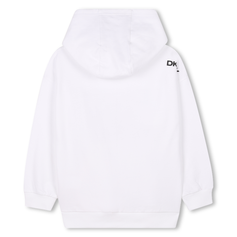 Sudadera estampado con relieve DKNY 
                        UNISEXO