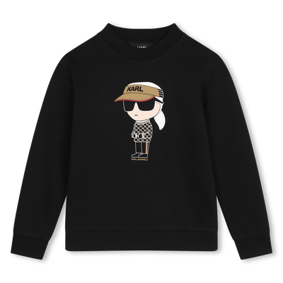 Sudadera de mulet&oacute;n KARL LAGERFELD KIDS NI&Ntilde;O