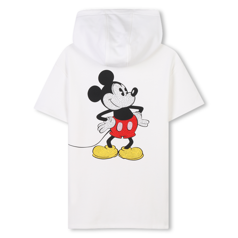 Vestido de algod&oacute;n con capucha MARC JACOBS 
                        NI&Ntilde;A