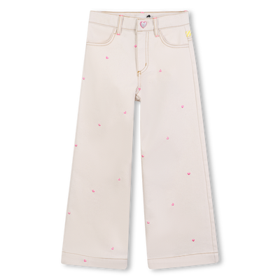 Pantal&oacute;n de algod&oacute;n con corazones BILLIEBLUSH NI&Ntilde;A
