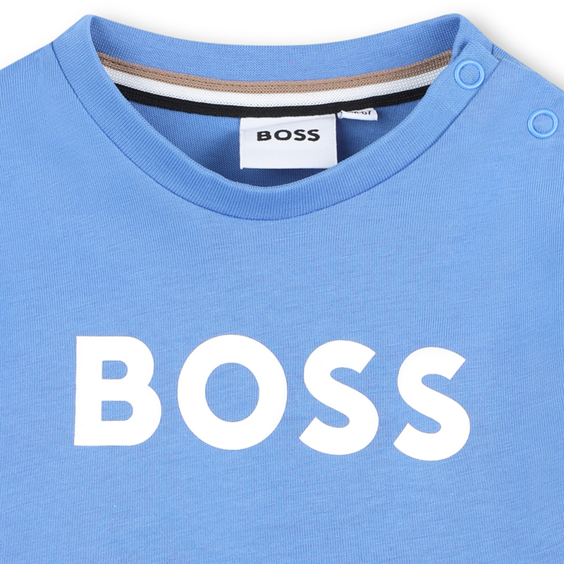 Camiseta de manga corta BOSS 
                        NI&Ntilde;O