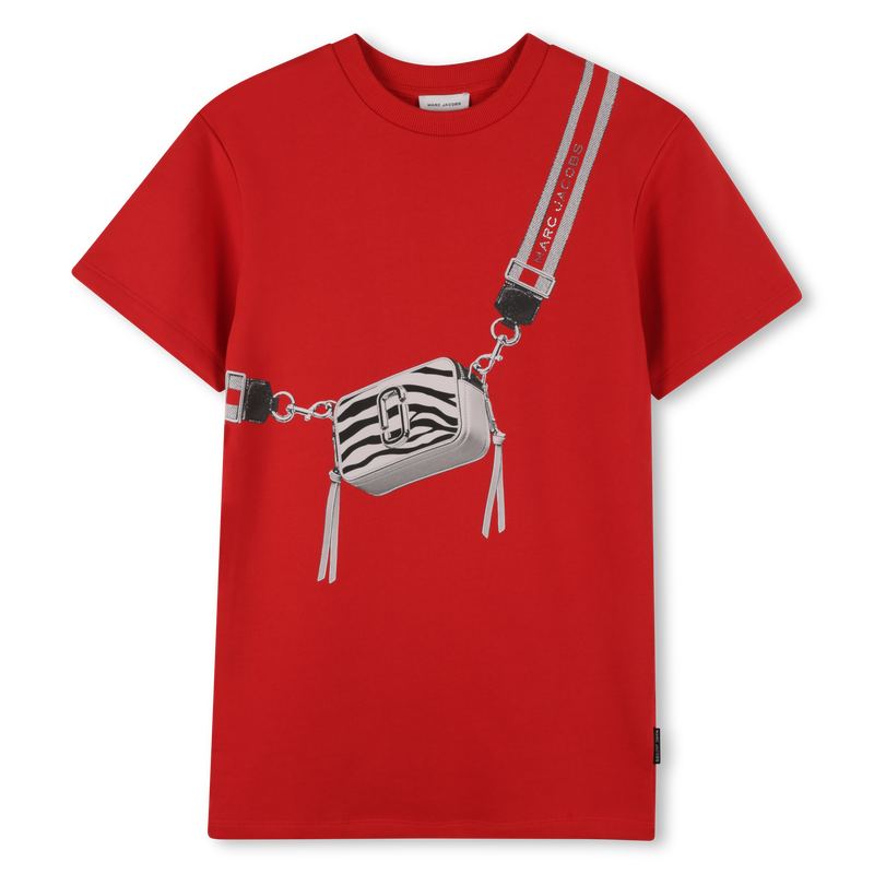 Vestido de felpa de algod&oacute;n MARC JACOBS 
                        NI&Ntilde;A