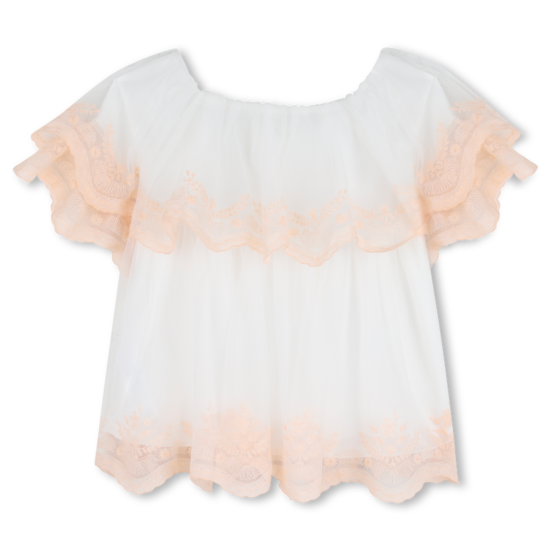 BLUSA FORMAL CHLOE 
                        NI&Ntilde;A