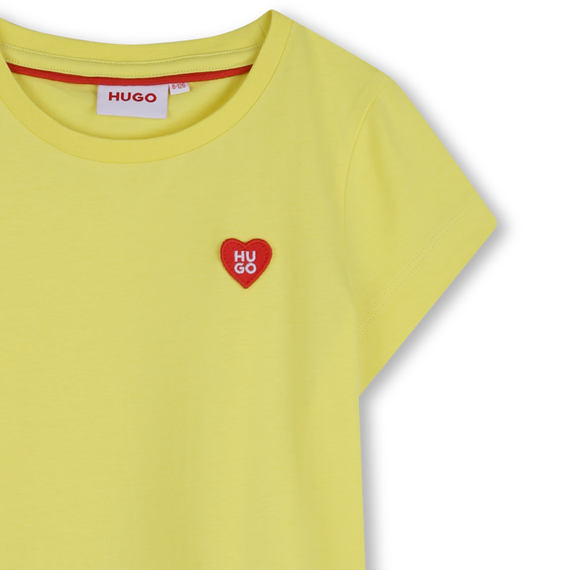 CAMISETA DE MANGA CORTA HUGO 
                        NI&Ntilde;A