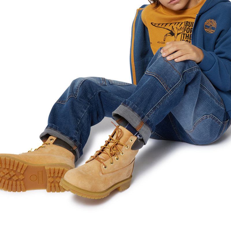 Sudadera mulet&oacute;n con capucha TIMBERLAND 
                        NI&Ntilde;O