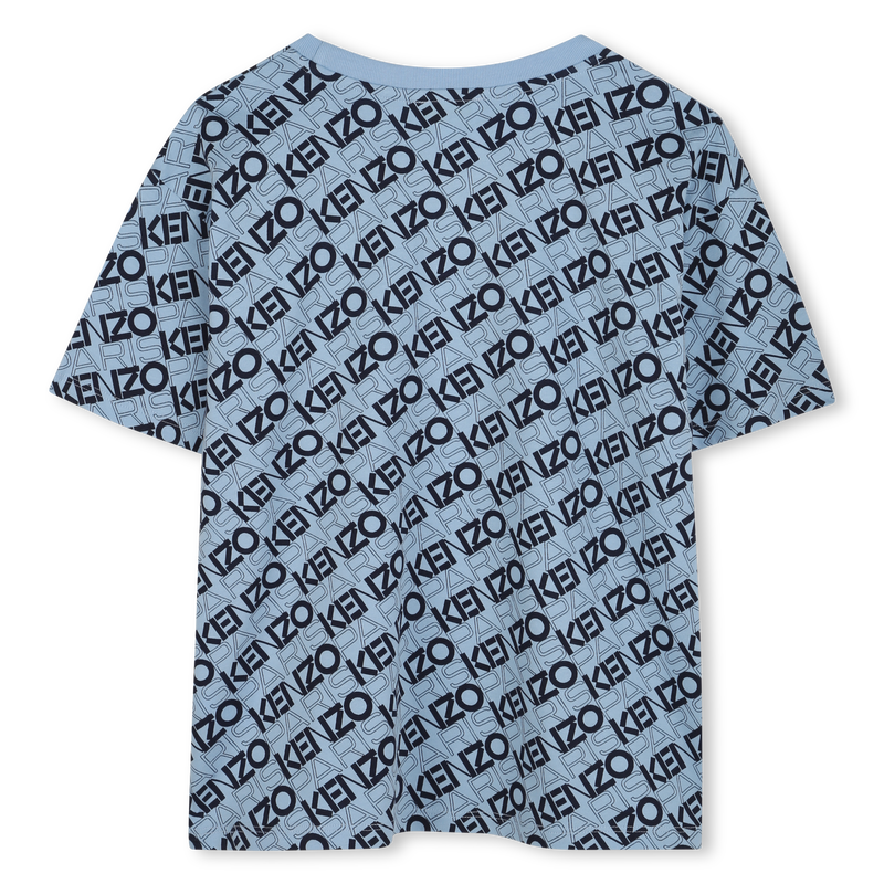 Camiseta de algod&oacute;n estampada KENZO KIDS 
                        NI&Ntilde;O
