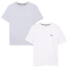 Lote de 2 camisetas, CIELO  BLANCO, hi-res