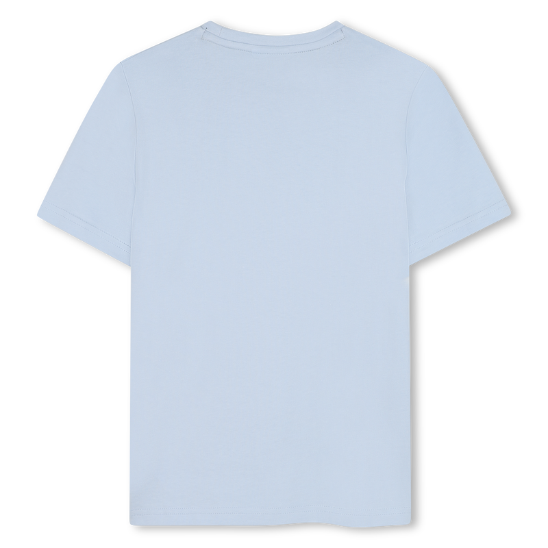 Camiseta manga corta y algod&oacute;n BOSS 
                        NI&Ntilde;O