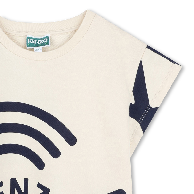 Camiseta de mulet&oacute;n estampada KENZO KIDS 
                        NI&Ntilde;A