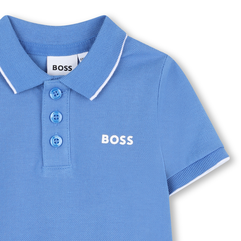 Polo de manga corta BOSS 
                        NI&Ntilde;O