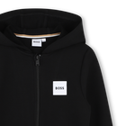 Sudadera con capucha con cremallera BOSS 
                    NI&Ntilde;O