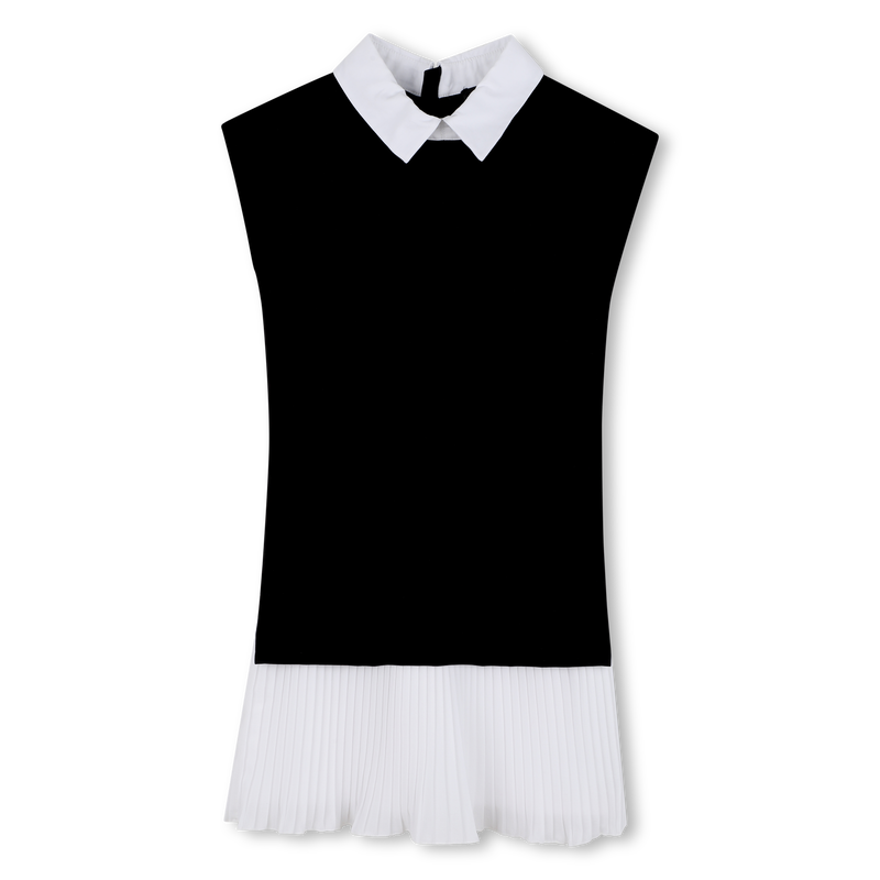 VESTIDO MANGA CORTA KARL LAGERFELD KIDS 
                        NI&Ntilde;A