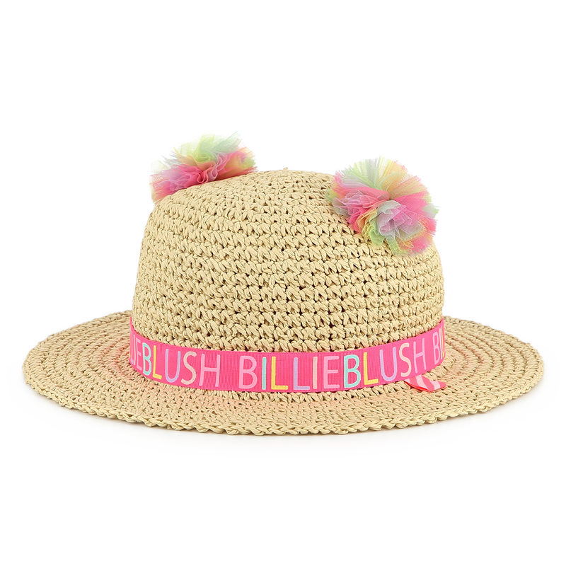 Sombrero con pompones BILLIEBLUSH 
                        NI&Ntilde;A