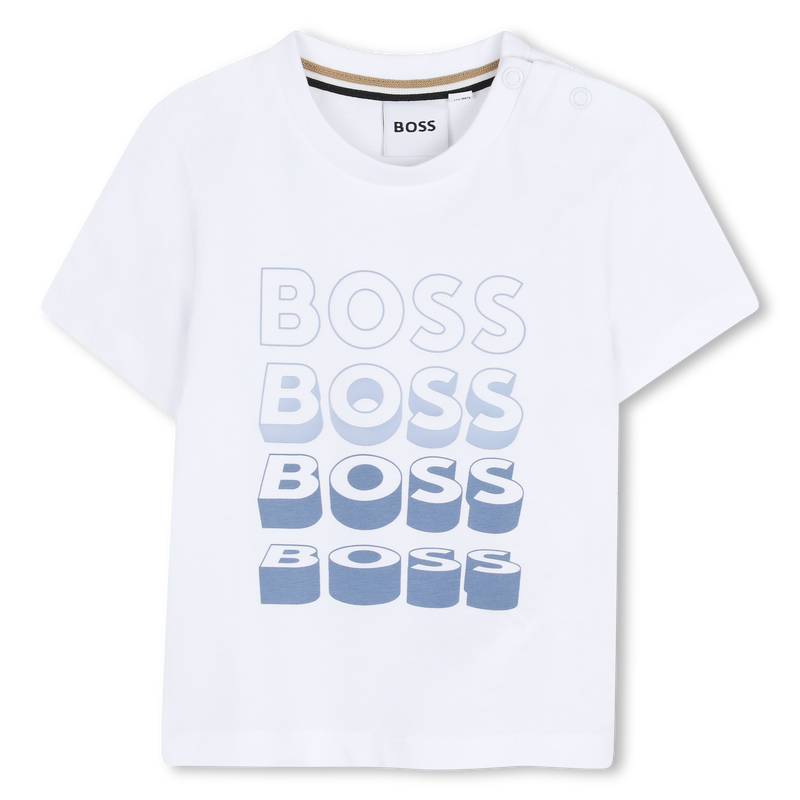 CAMISETA DE MANGA CORTA BOSS 
                        NI&Ntilde;O