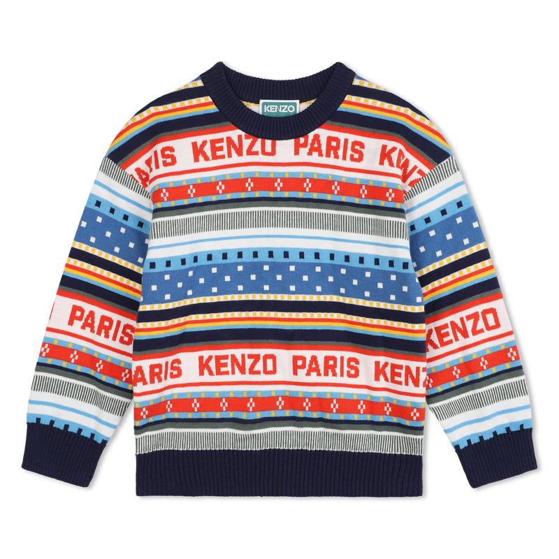 Jersey de jacquard de punto KENZO KIDS 
                        NIÑO