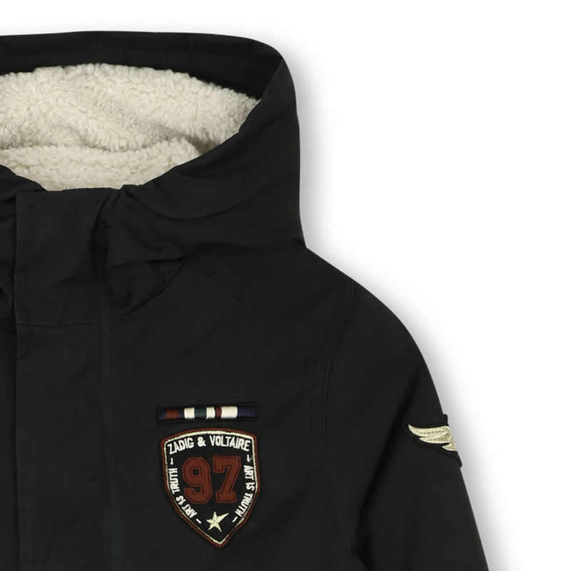 Parka con capucha ZADIG & VOLTAIRE 
                        NI&Ntilde;O