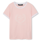 Camiseta de manga corta, ROSA, hi-res