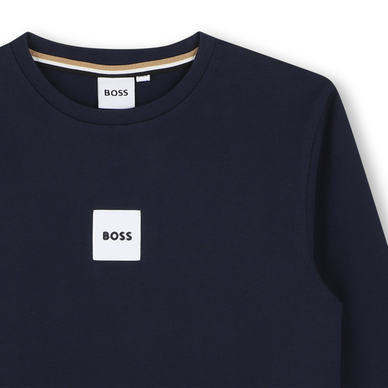 Camiseta de manga larga BOSS 
                        NI&Ntilde;O