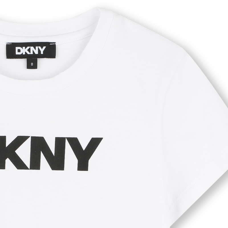 Camiseta de manga corta DKNY 
                        NI&Ntilde;A