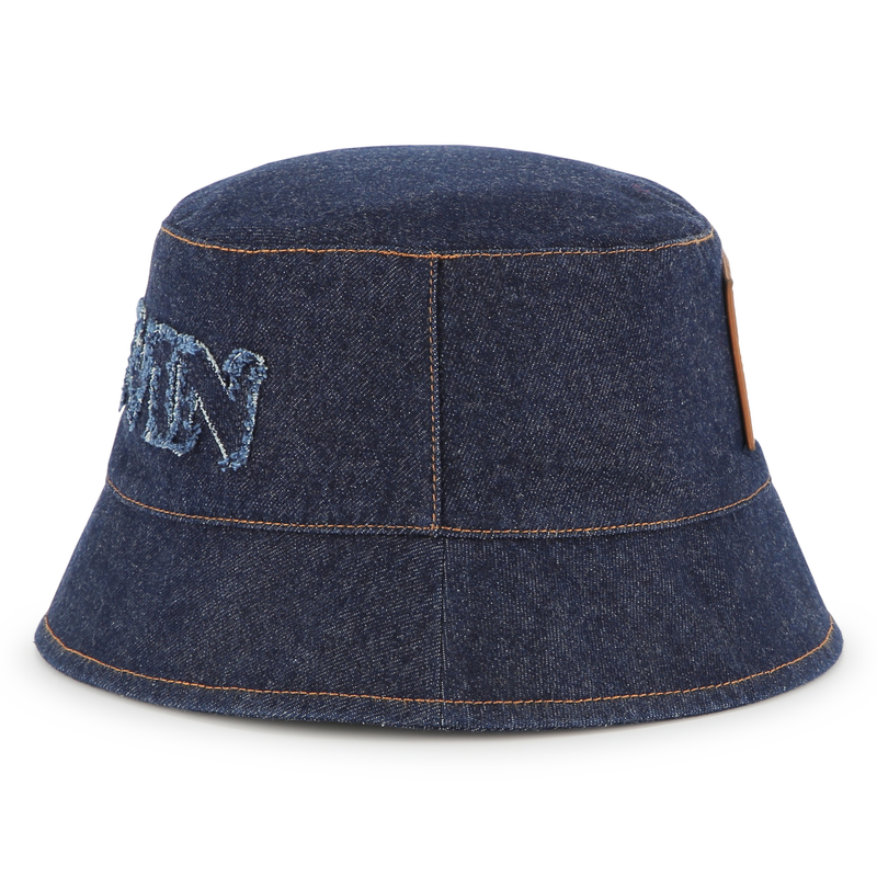Gorro vaquero con la marca LANVIN 
                        NI&Ntilde;A
