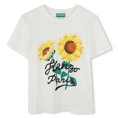 Camiseta con estampado KENZO KIDS UNISEXO