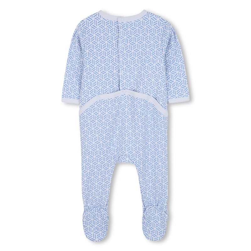 Conjunto de dos pijamas de algod&oacute;n KENZO KIDS 
                        UNISEXO