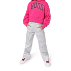 Sudadera de mulet&oacute;n HUGO 
                    NI&Ntilde;A