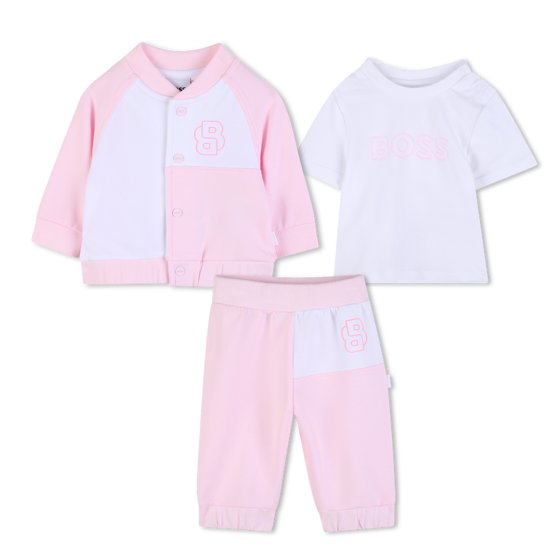 CONJUNTO DE JOGGER BOSS 
                        NI&Ntilde;A