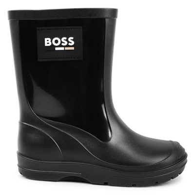 Botas de agua bitextura BOSS NI&Ntilde;O