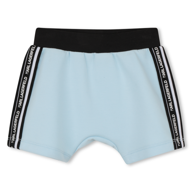 CONJUNTO DE CAMISETA Y PANTAL&Oacute;N CORTO KARL LAGERFELD KIDS 
                        NI&Ntilde;O