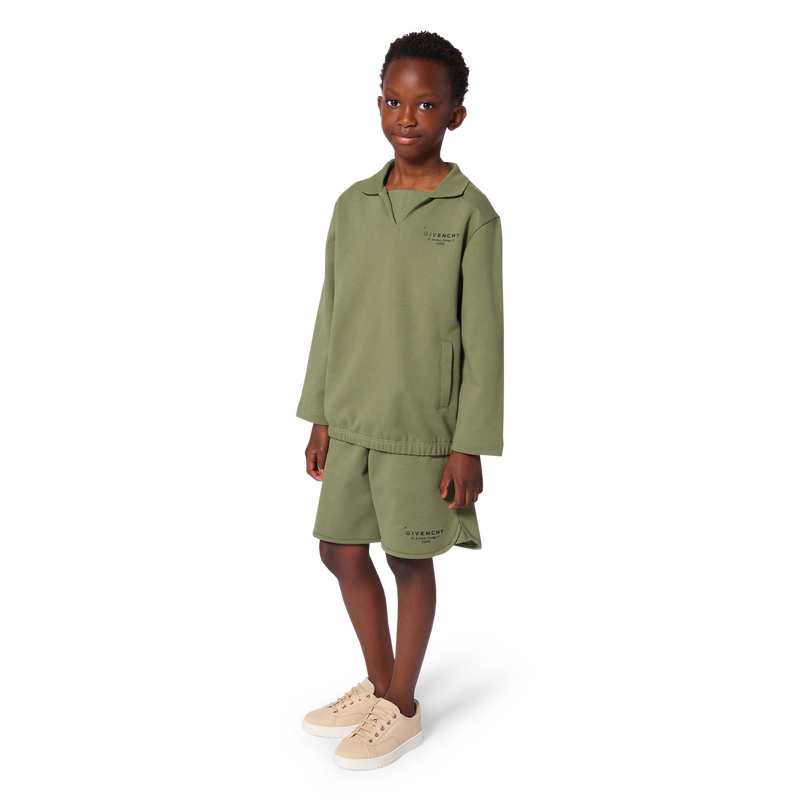 PANTALONES CORTOS DE FELPA GIVENCHY 
                        NIÑO