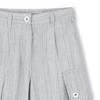 Pantal&oacute;n corto de rayas DKNY 
                    NI&Ntilde;A