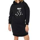 Vestido sudadera con capucha BOSS 
                    NI&Ntilde;A