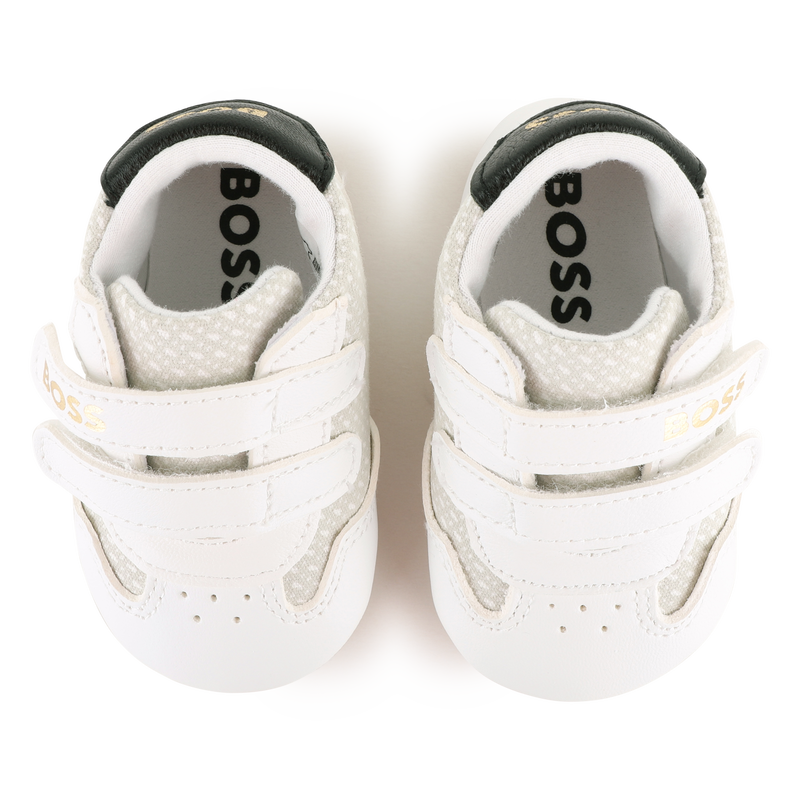 ZAPATILLAS DE PIEL DE OVEJA BOSS 
                        NI&Ntilde;O