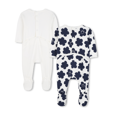 Conjunto de dos pijamas de algod&oacute;n KENZO KIDS UNISEXO