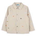 Chaqueta de sarga con rayas KENZO KIDS 
                    UNISEXO