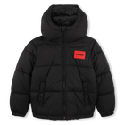 Chaqueta acolchada con capucha HUGO 
                    NI&Ntilde;O