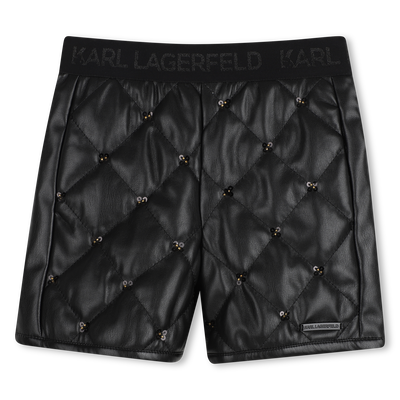 Bermudas con strass KARL LAGERFELD KIDS NI&Ntilde;A