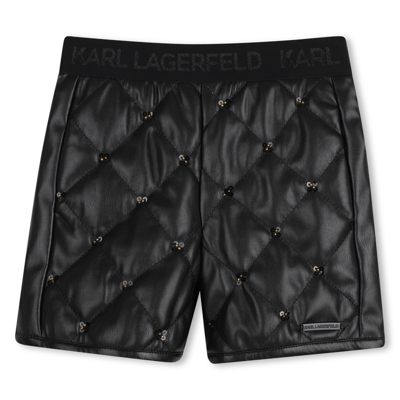 Bermudas con strass KARL LAGERFELD KIDS 
                        NI&Ntilde;A