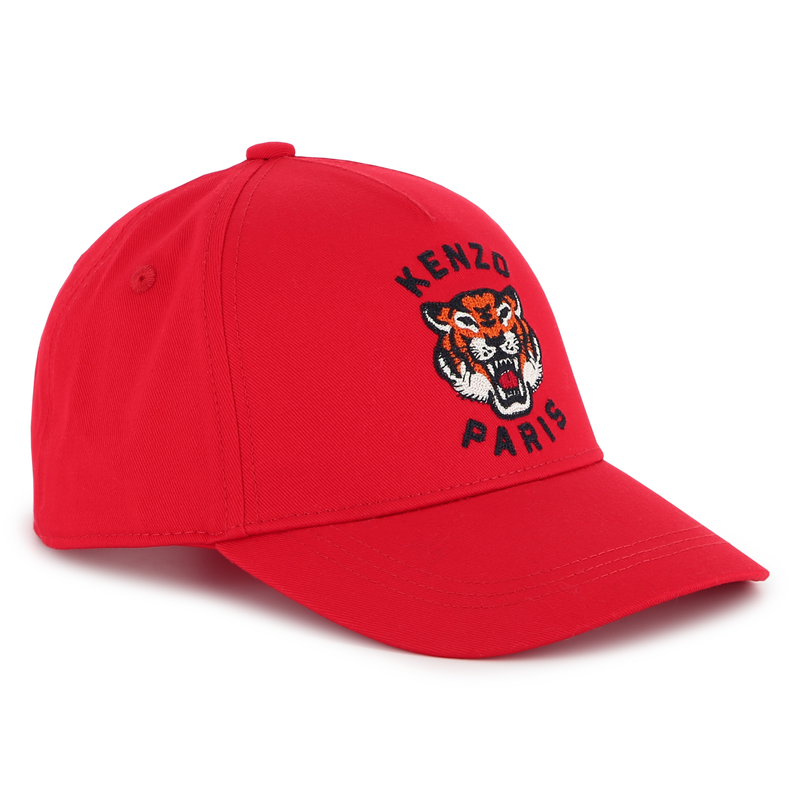 Gorra de algod&oacute;n bordada KENZO KIDS 
                        UNISEXO