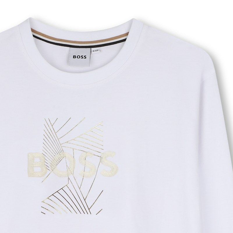 Camiseta de manga larga BOSS 
                        NI&Ntilde;A