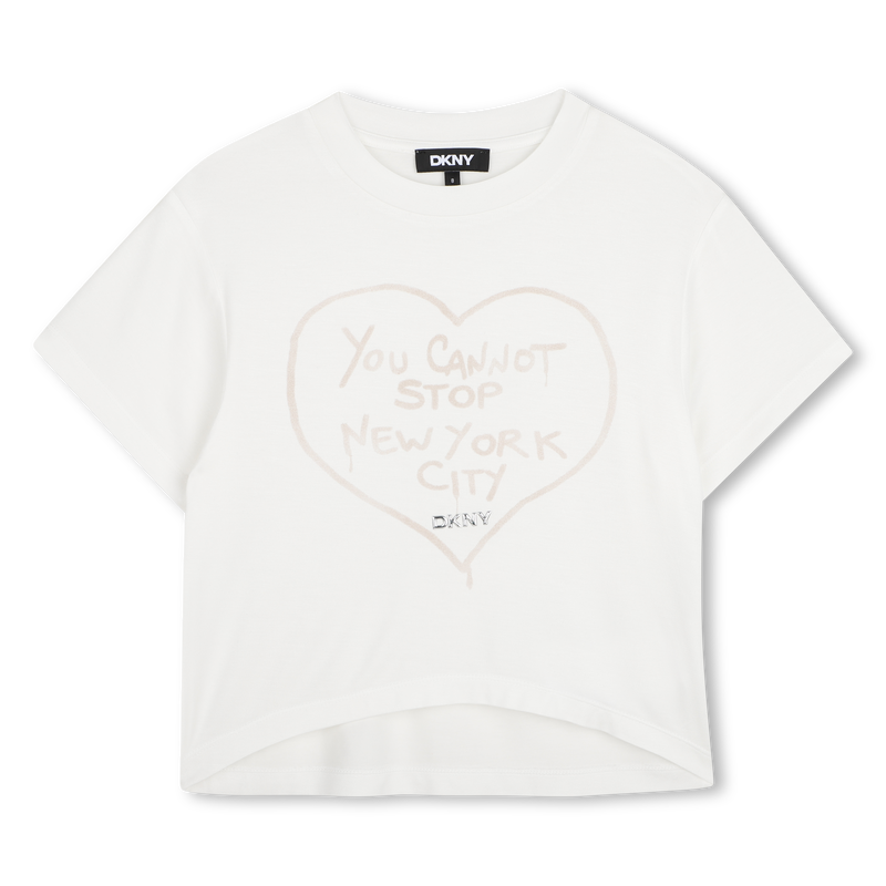 Camiseta de mangas cortas DKNY 
                        NI&Ntilde;A