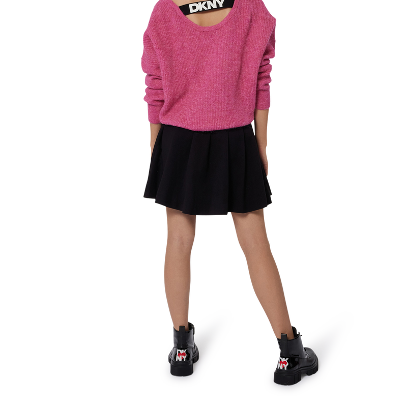 Falda de cintura el&aacute;stica DKNY 
                        NI&Ntilde;A