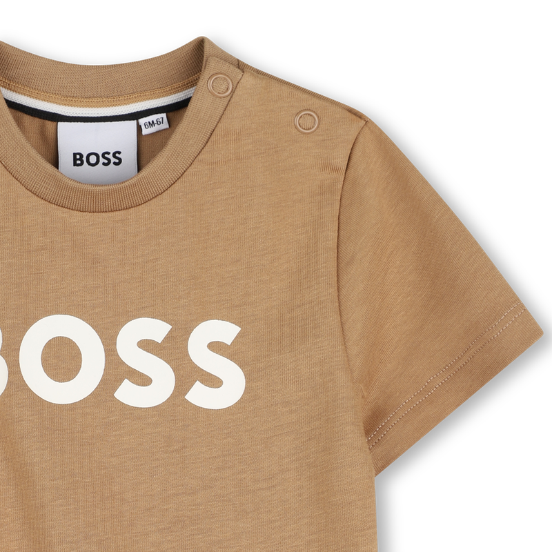 Camiseta de mangas cortas BOSS 
                        NI&Ntilde;O