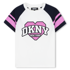Camiseta de mangas cortas DKNY 
                    NI&Ntilde;A